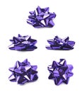 Decorational bow isolated Royalty Free Stock Photo