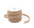 Decorational rope string on a bobbin Royalty Free Stock Photo