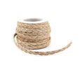 Decorational rope string on a bobbin Royalty Free Stock Photo