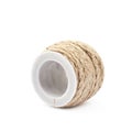 Decorational rope string on a bobbin Royalty Free Stock Photo