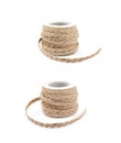Decorational rope string on a bobbin Royalty Free Stock Photo