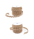 Decorational rope string on a bobbin Royalty Free Stock Photo