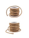 Decorational rope string on a bobbin Royalty Free Stock Photo