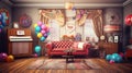 decorations birthday party background