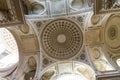 Decorations on the ceiling of the Pantheon in Paris, France Royalty Free Stock Photo