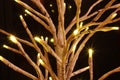 Lighted White Birch Tree Decorations for the Christmas Holiday