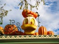 Decorations at Disneyland for Halloween Royalty Free Stock Photo