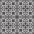 Decorative abstract eastern mediterranian seamless pattern