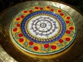 Decorative antique plate