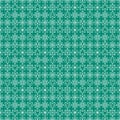 Decorative arabian pattern, green seamless arabic texture, abstract geometrical national background.