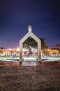 Decorative arc inside of Horto Florestal in Campo Grande MS, Bra