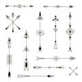 Decorative Arrows. Fashion Design Elements.