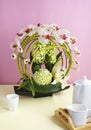 Decorative artificial flowers