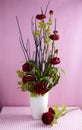 Decorative artificial flowers