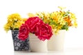 Decorative artificial flowers