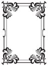 Decorative award frame. Design Element Royalty Free Stock Photo