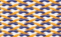 Decorative Background from colored braided cord