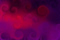 Decorative background. Intermingling of red and purple in the form of spirals.