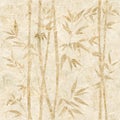 Decorative bamboo branches - Interior wallpaper