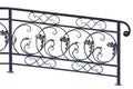 Decorative banisters. Royalty Free Stock Photo