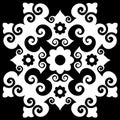 Decorative baroque ornament