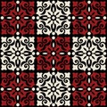 Decorative baroque pattern