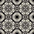 Decorative baroque pattern