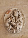 Decorative Bas Relief Shield, Versailles, France