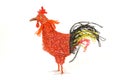 Decorative Beadwork Hen