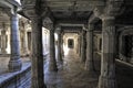 Decorative and beautifully carved Ranakpur Jain temple or Chaturmukha Dharana Vihara