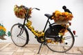 Decorative bicycle autumn theme