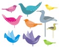 Decorative birds