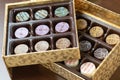 Decorative Box of Artisan Fine Chocolate Candy