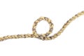 Decorative braided curtain cord