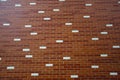 Decorative brick wall