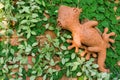 Decorative brick wall Royalty Free Stock Photo