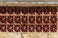 Decorative Bricks with Intricate Geometric Patterns Featuring Circular Motifs
