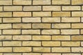 Brickwork from decorative facade bricks Royalty Free Stock Photo