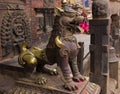 Decorative Bronze Statue in Kathmandu
