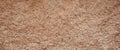 Decorative Brown Colored Grained Cement Plaster Wall Wide Background