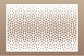 Decorative card for cutting. Recurring Artistic Arab mosaic pattern. Laser cut