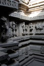 Decorative carved panels at Bhuleshvar Temple on small hill of Yavat