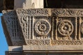 Decorative carving at Jagdish temple, Udaipur, India Royalty Free Stock Photo