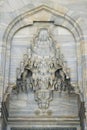 Decoration of the main entrance to the Fatih Mosque in Istanbul