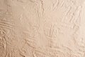 Decorative cement plaster effect from the wall Royalty Free Stock Photo