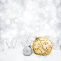 Decorative christmas background Royalty Free Stock Photo