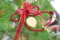 Decorative Christmas ornament with lucky pomegranate