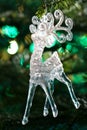 Decorative Chrystal moose shape