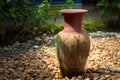 Decorative clay vases