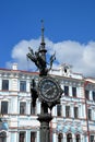 Decorative clock in Kazan